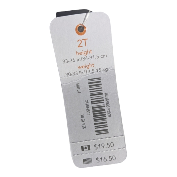 Gymboree Girls  2T Grey Long sleeve T-shirt - Picture 4 of 4